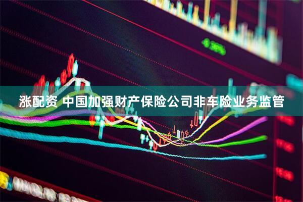 涨配资 中国加强财产保险公司非车险业务监管